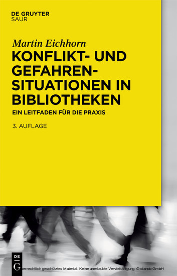 Konflikt- und Gefahrensituationen in Bibliotheken main product photo