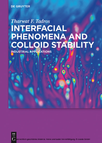 Interfacial Phenomena and Colloid Stability main product photo