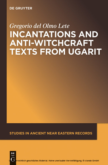 Incantations and Anti-Witchcraft Texts from Ugarit main product photo