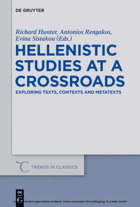 Hellenistic Studies at a Crossroads