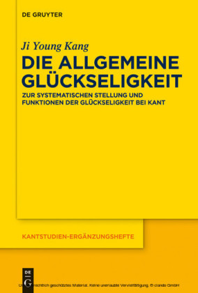 Die allgemeine Glückseligkeit