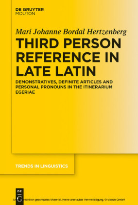 Third Person Reference in Late Latin