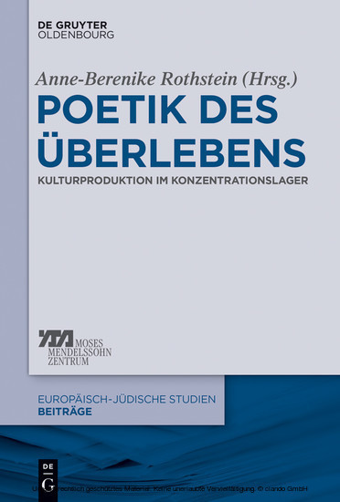Poetik des Überlebens main product photo
