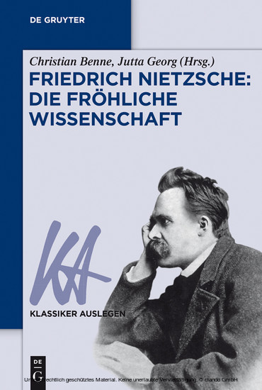 Friedrich Nietzsche: Die fröhliche Wissenschaft main product photo
