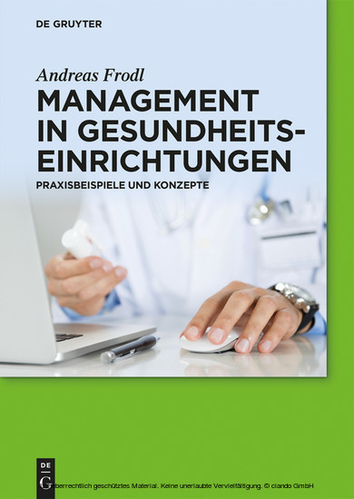 Management in Gesundheitseinrichtungen main product photo