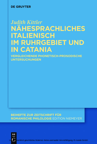 Nähesprachliches Italienisch im Ruhrgebiet und in Catania main product photo