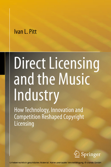 Direct Licensing and the Music Industry main product photo