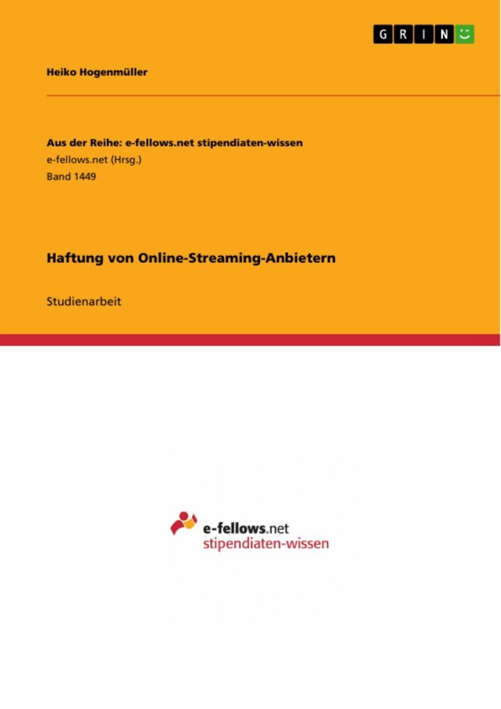 Haftung von Online-Streaming-Anbietern main product photo