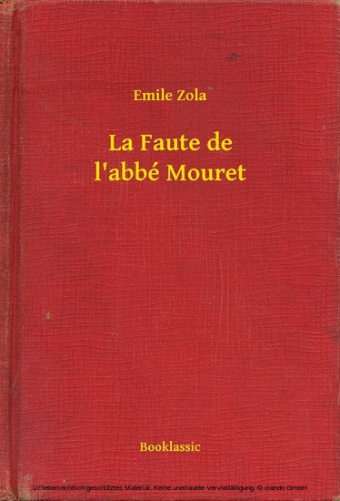 La Faute de l'abbé Mouret main product photo