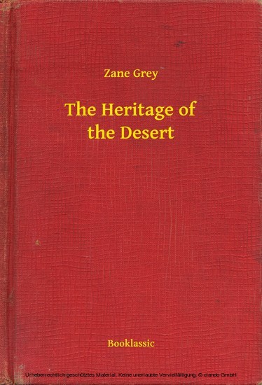 The Heritage of the Desert main product photo