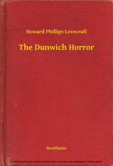 The Dunwich Horror main product photo