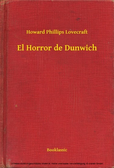 El Horror de Dunwich main product photo
