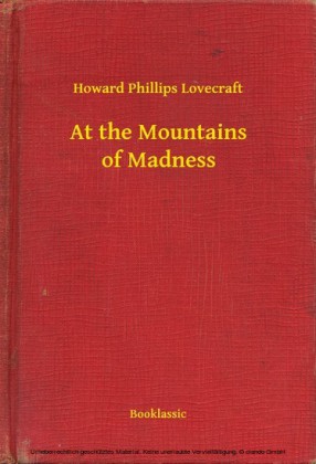 At the Mountains of Madness