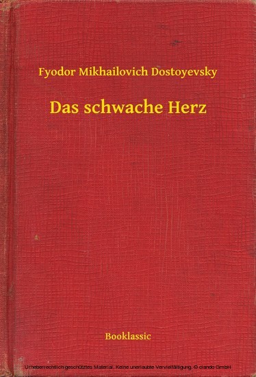 Das schwache Herz main product photo