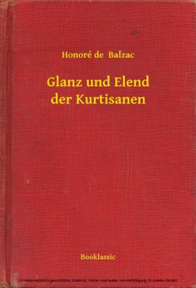 Glanz und Elend der Kurtisanen
