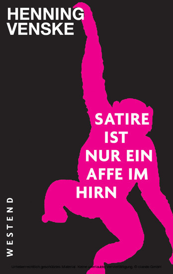 Satire ist nur ein Affe im Hirn main product photo