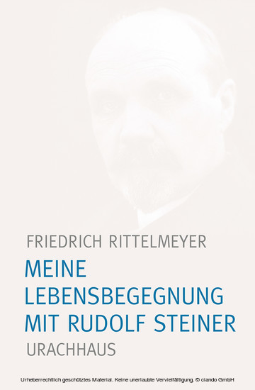 Meine Lebensbegegnung mit Rudolf Steiner main product photo