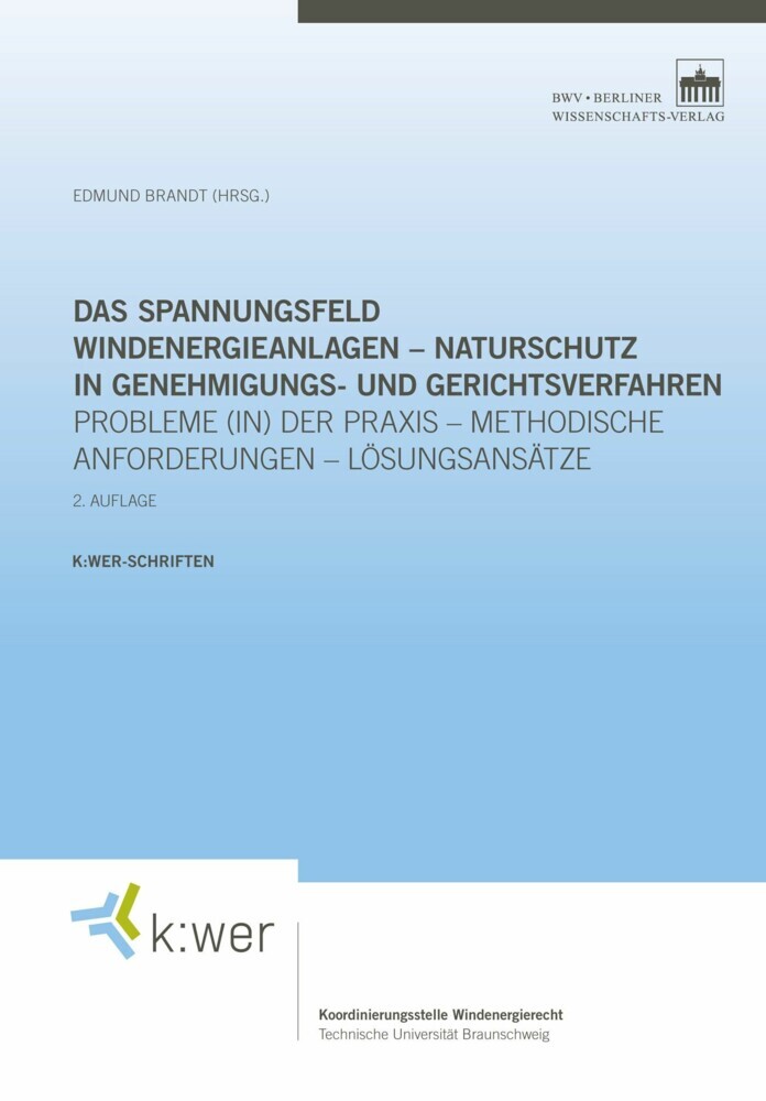 Das Spannungsfeld Windenergieanlagen - Naturschutz in Genehmigungs- und Gerichtsverfahren main product photo