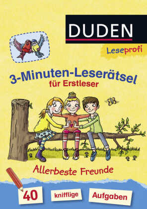 3-Minuten-Leserätsel für Erstleser - Allerbeste Freunde