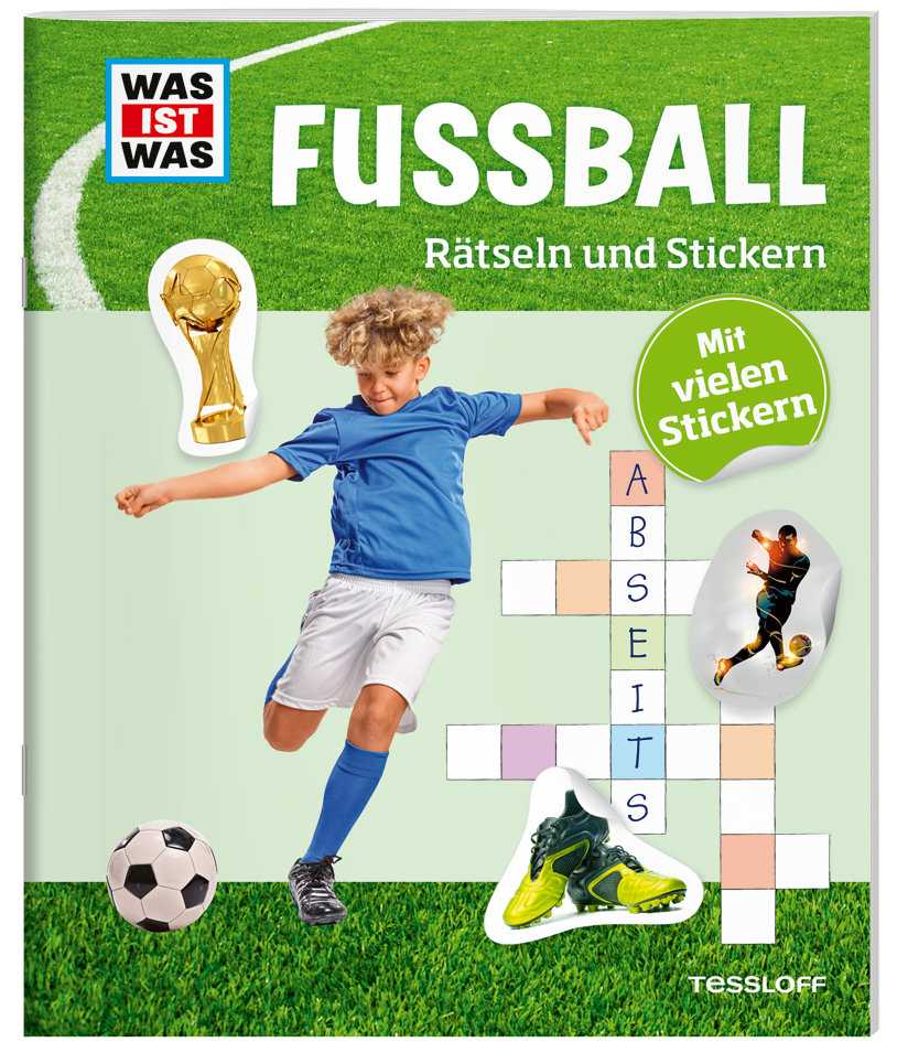 WAS IST WAS Rätseln und Stickern: Fußball main product photo