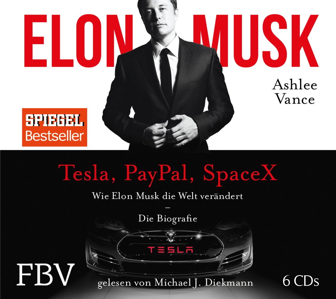 Elon Musk, 6 Audio-CDs main product photo