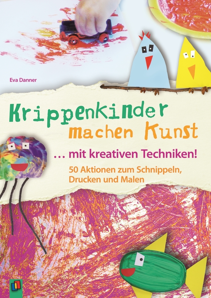 Krippenkinder machen Kunst ... mit kreativen Techniken! main product photo