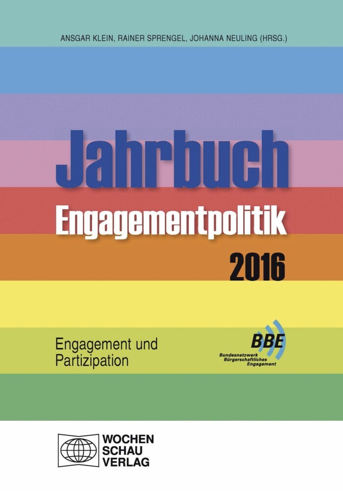 Jahrbuch Engagementpolitik 2016 main product photo