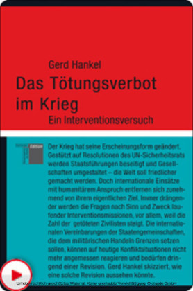 Das Tötungsverbot im Krieg
