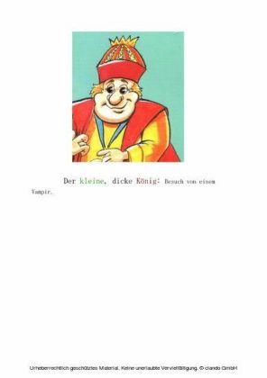 Der kleine dicke König - Besuch von einem Vampir