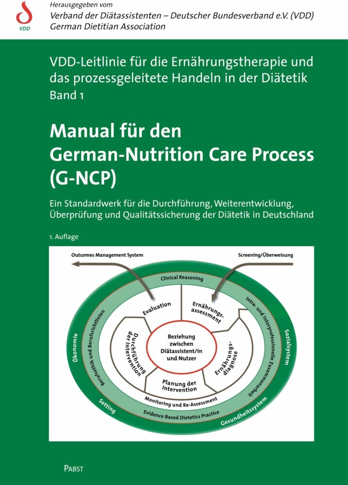 Manual für den German-Nutrition Care Process (G-NCP) main product photo