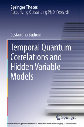 Temporal Quantum Correlations and Hidden Variable Models