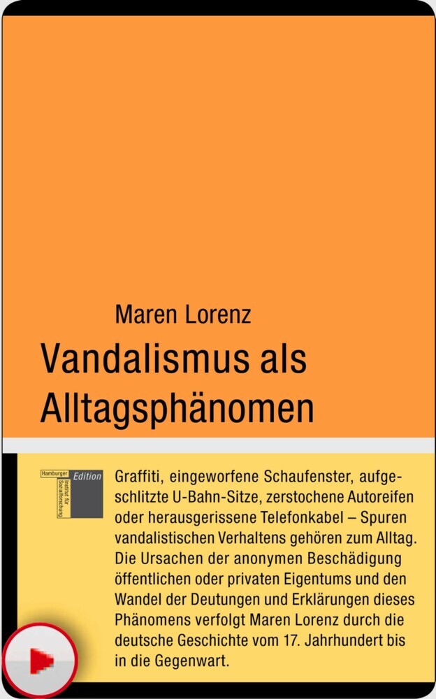 Vandalismus als Alltagsphänomen main product photo