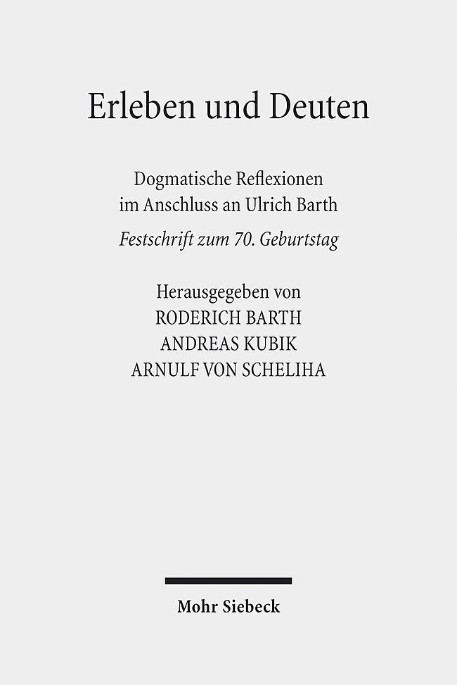 Erleben und Deuten main product photo