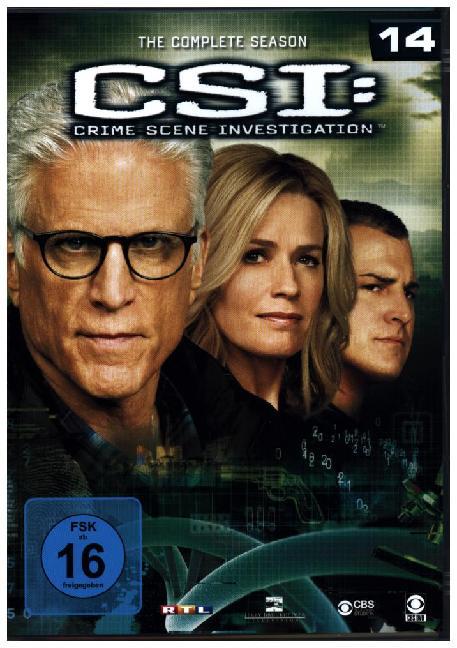 CSI: Las Vegas. Season.14, 6 DVDs main product photo