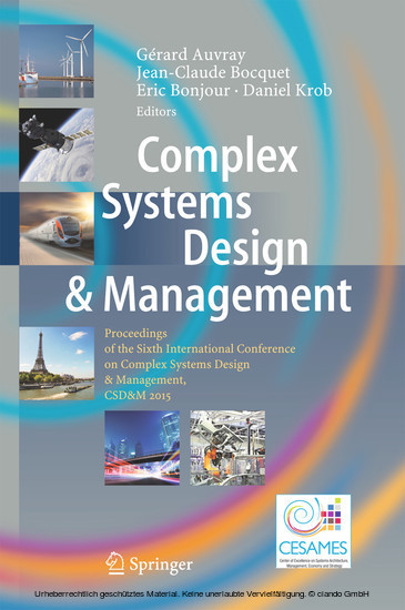 Complex Systems Design & Management main product photo