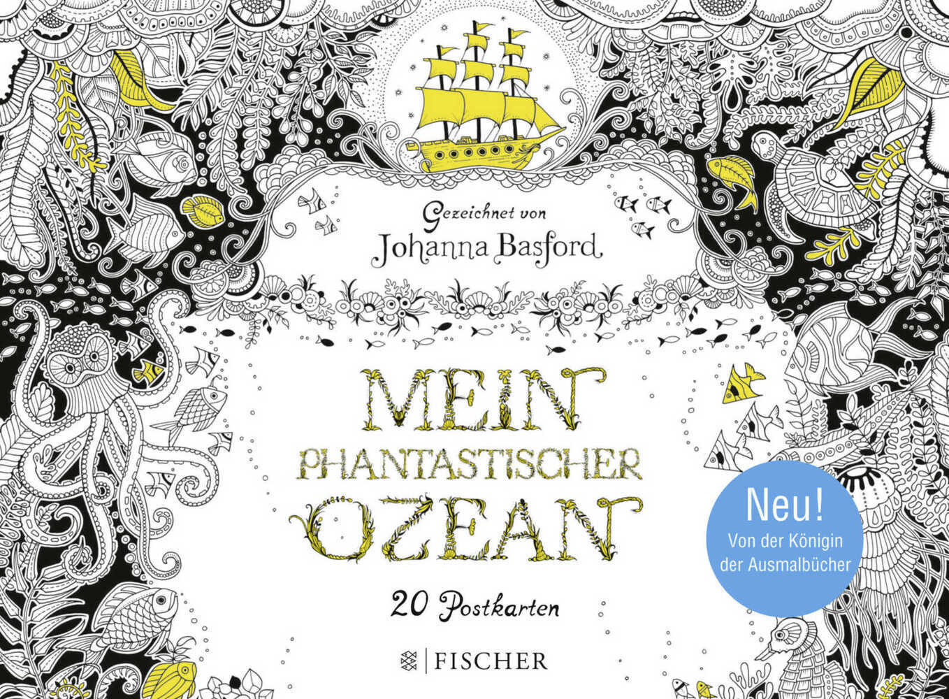 Mein phantastischer Ozean - Postkartenbuch main product photo