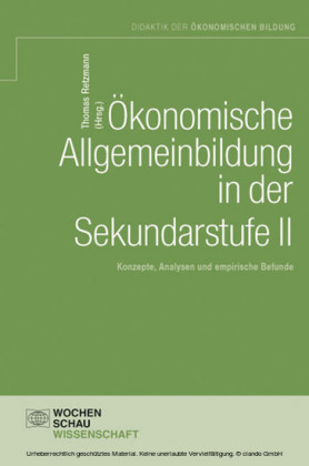 Ökonomische Allgemeinbildung in der Sekundarstufe II