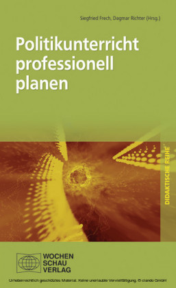 Politikunterricht professionell planen