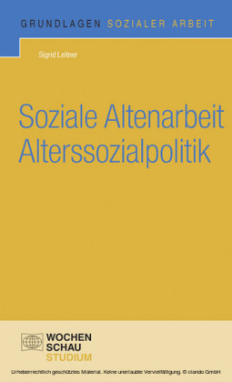 Soziale Altenarbeit Alterssozialpolitik