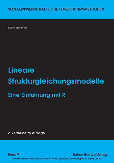 Lineare Strukturgleichungsmodelle main product photo