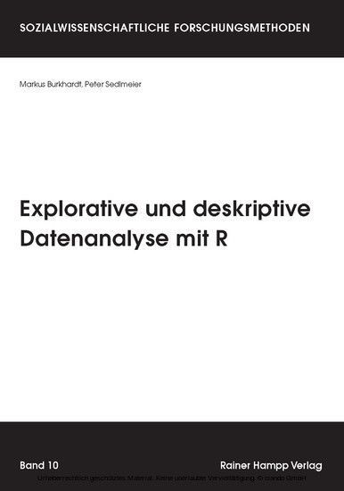Explorative und deskriptive Datenanalyse mit R main product photo