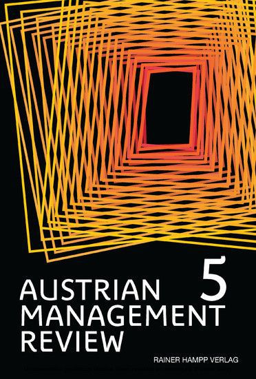 AUSTRIAN MANAGEMENT REVIEW, Volume 5 main product photo