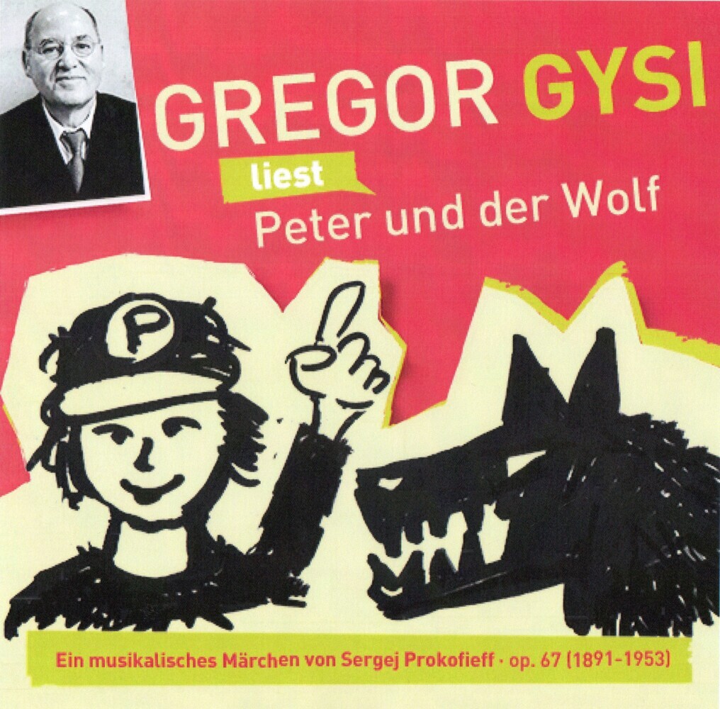 Gregor Gysi liest Peter und der Wolf, Audio-CD main product photo
