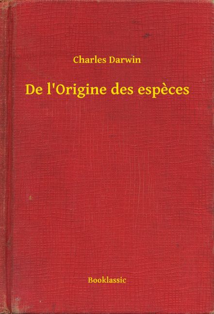 De l'Origine des especes main product photo