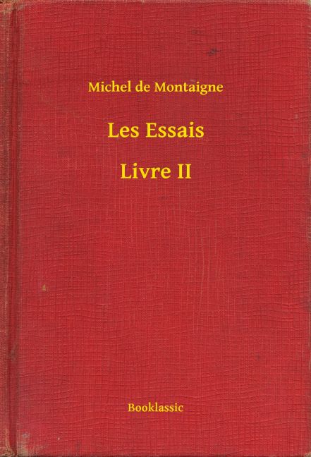 Les Essais - Livre II main product photo