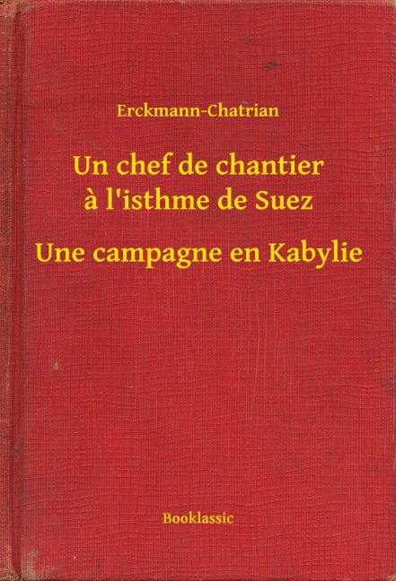 Un chef de chantier a l'isthme de Suez - Une campagne en Kabylie main product photo