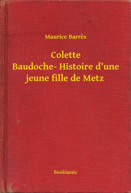 Colette Baudoche- Histoire d'une jeune fille de Metz main product photo