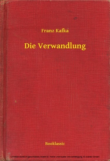 Die Verwandlung main product photo