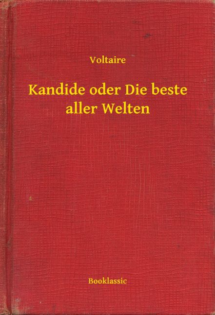 Kandide oder Die beste aller Welten main product photo