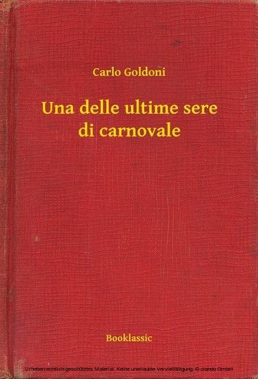 Una delle ultime sere di carnovale main product photo